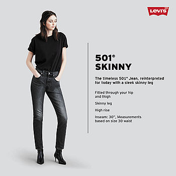 Womens 501 Skinny Jean - JCPenney