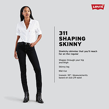 Levi's Womens Plus 311 Mid Rise Shaping Capris Jean, Color: Lapis Level -  JCPenney