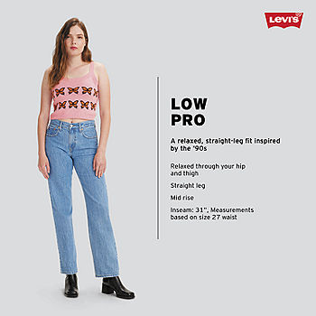 Levi's Women's Low Pro Straight Leg Jeans