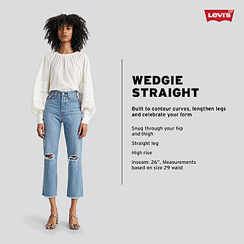 Levi's® Womens High Rise Wedgie Jean - JCPenney