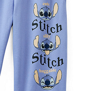 Stitch Jogger Womens Stitch Mid Rise Jogger Pant Juniors, Color: Blue -  JCPenney