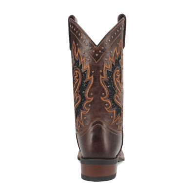 Laredo Womens Lockhart Flat Heel Cowboy Boots