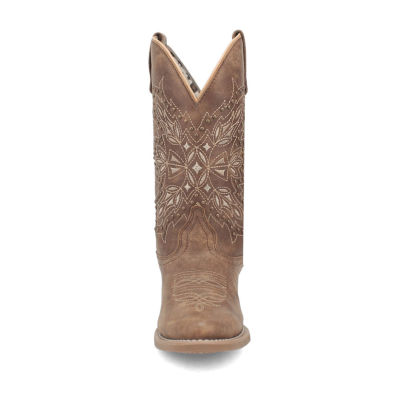 Laredo Womens Journee Block Heel Cowboy Boots