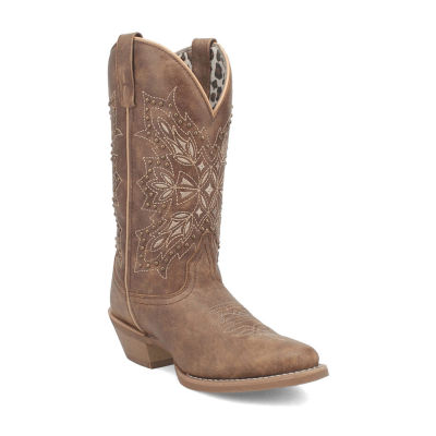 Laredo Womens Journee Block Heel Cowboy Boots