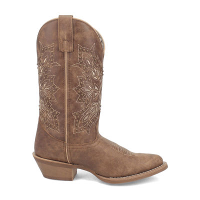 Laredo Womens Journee Block Heel Cowboy Boots