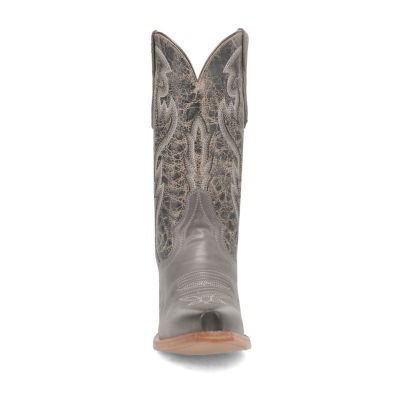 Dan Post Womens Babs Stacked Heel Cowboy Boots