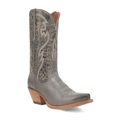 Dan Post Womens Babs Stacked Heel Cowboy Boots