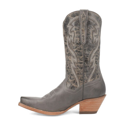 Dan Post Womens Babs Stacked Heel Cowboy Boots