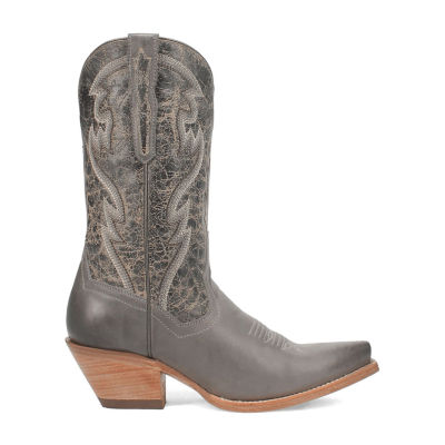 Dan Post Womens Babs Stacked Heel Cowboy Boots