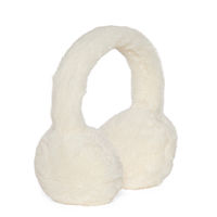 Mixit Faux Fur Earmuff Womens Ear Muffs, One Size, Beige