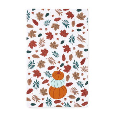 Layerings Fall Pumpkin Stack 2-pc. Kitchen Towel