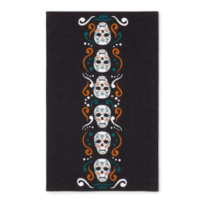 Layerings Dia De Los Muertos Sugar Skulls 2-pc. Kitchen Towel