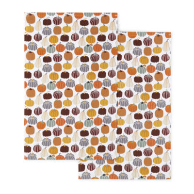 Homewear Harvest Pumpkin 4-pc. Kitchen Towel