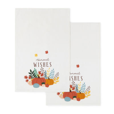 Homewear Harvest Wishes 4-pc. Kitchen Towel