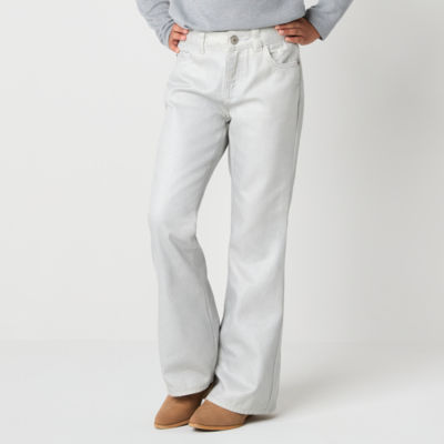 Thereabouts Little & Big Girls Shine Flare Leg Jean