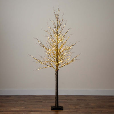 Nearly Natural 6ft Pre-Lit Artificial Twig With 480 Warm White Led Lights 6 Foot Christmas Tree