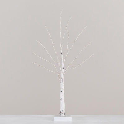 Nearly Natural 2ft Pre-Lit With 60 Warm White Led Lights Christmas Tree