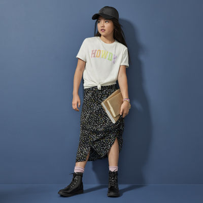 Thereabouts Little & Big Kid Girls Midi A-Line Skirt