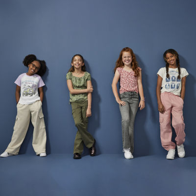 Thereabouts Little & Big Kid Girls Flare Leg Jean