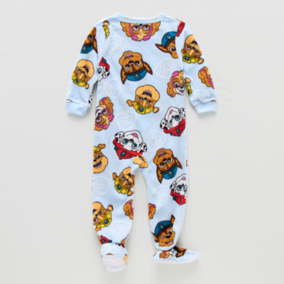 Toddler Boys Microfleece Paw Patrol Long Sleeve One Piece Pajama