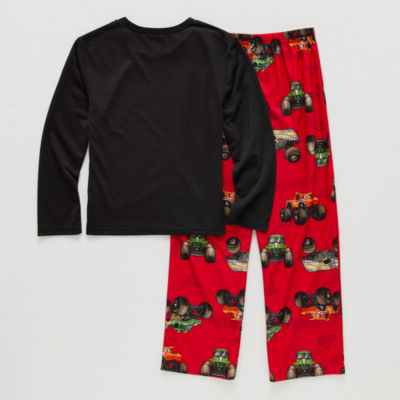 Little & Big Boys 2-pc. Monster Jam Pajama Set