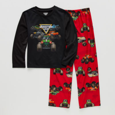 Little & Big Boys 2-pc. Monster Jam Pajama Set