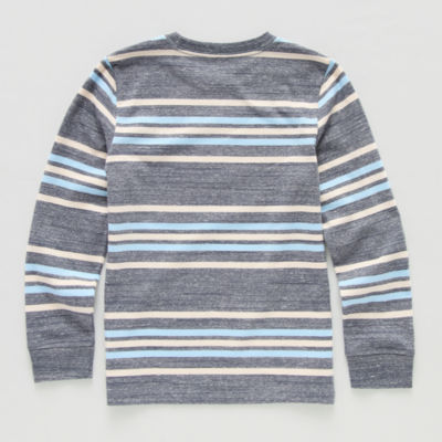 Thereabouts Little & Big Boys Crew Neck Long Sleeve T-Shirt