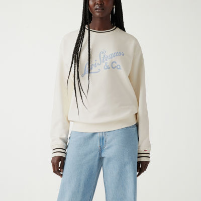 Levi's Heritage Sport Womens Crew Neck Long Sleeve T-Shirt