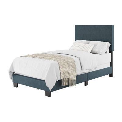 Modern Upholstered Rectangle Bed