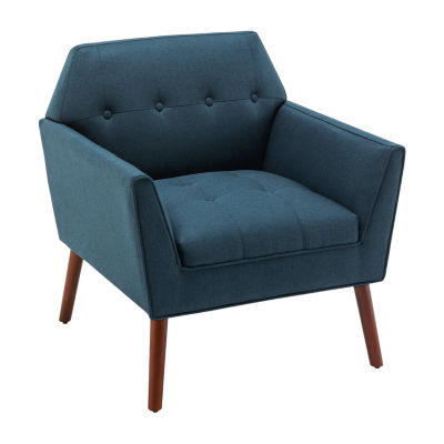 Take-A-Seat Andy Mid Century Modern Accent Lounge Armchair