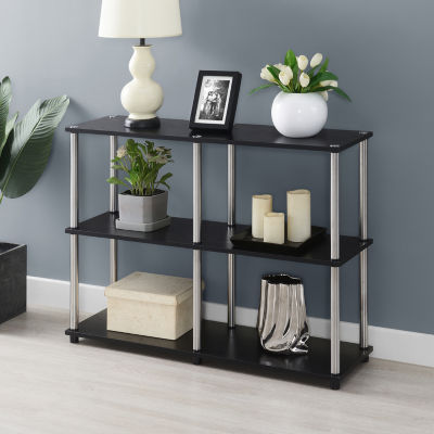 Designs2Go No Tools Console Table with Shelves