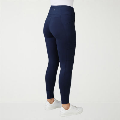 Free Country Womens Comfort Waistband Stretch Fabric Full Length Leggings