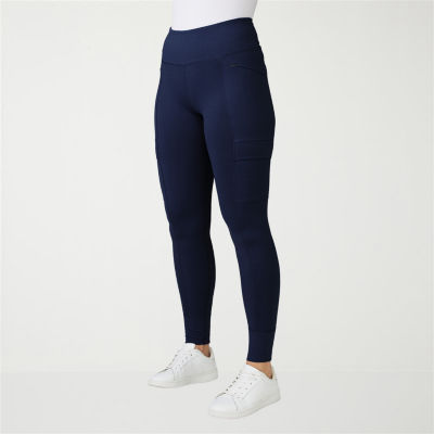 Free Country Womens Comfort Waistband Stretch Fabric Full Length Leggings