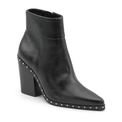 Charles David Womens Van Block Heel Booties