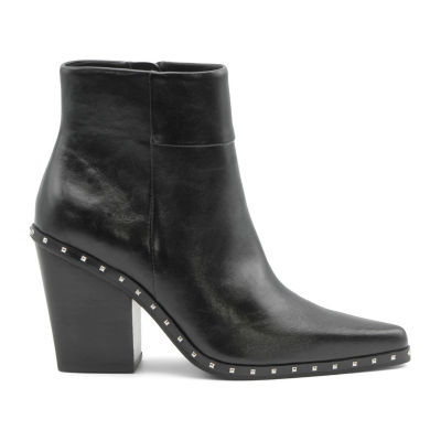 Charles David Womens Van Block Heel Booties