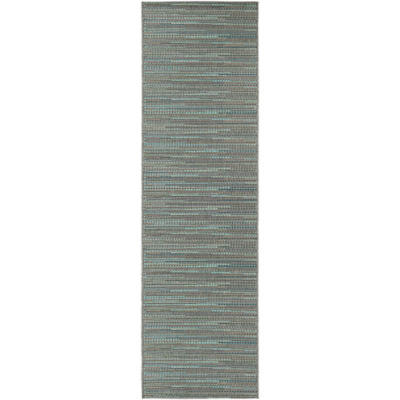 Couristan® Larvotto Indoor/Outdoor Rectangular Runner Rug