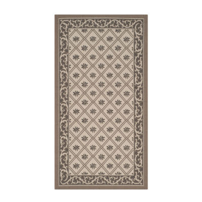Safavieh Courtyard Collection Vernon Oriental Indoor/Outdoor Area Rug