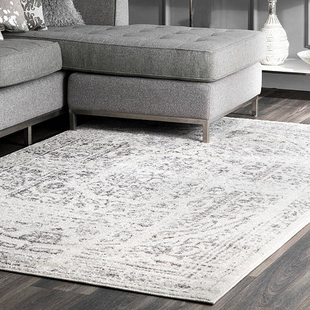 NuLoom Vintage Arlena Rug, One Size, Gray