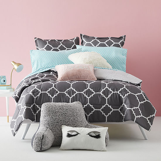 Home Expressions Tiles Complete Bedding Set with Sheets