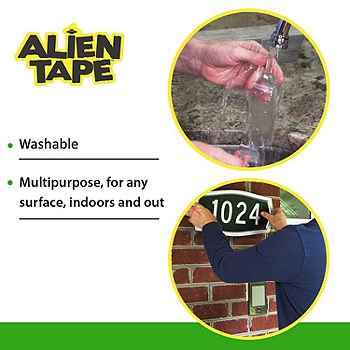Alien Tape Double Sided Multipurpose Removeable Adhesive Transparent Grip  MountingTape 7087, Color: Clear - JCPenney