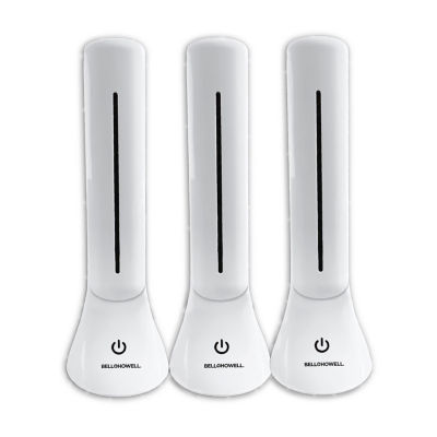 Bell + Howell Power Table Lamp with Ultra High Performance LED Lamp - 3 Pack