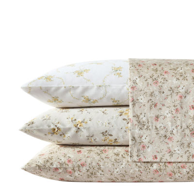 Laura Ashley Petite Rose 300tc Sheet Set