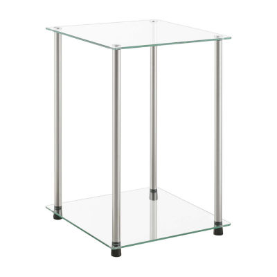 Classic Glass End Table