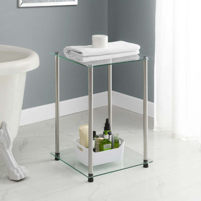 Classic Glass End Table