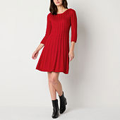 Jcpenney petite sweater dresses hotsell