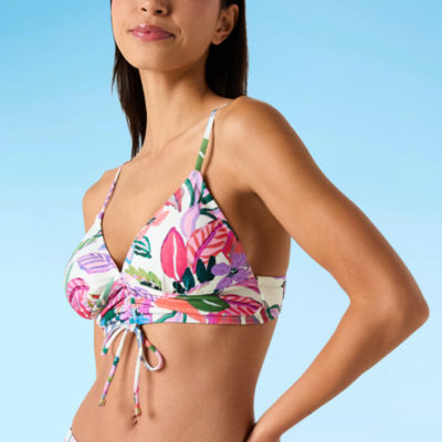 Mynah Floral Bralette Bikini Swimsuit Top