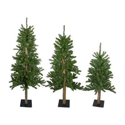 Northlight 3ft 4ft And 5ft Alpine Unlit 5 Foot Pine Christmas Tree