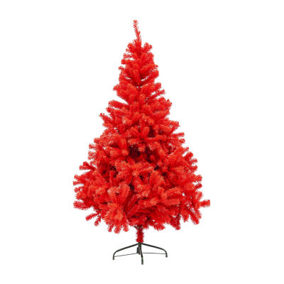 Northlight Red Unlit 6 Foot Pine Christmas Tree