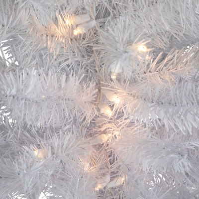 Northlight Led Snow Medium 3 Foot Pre-Lit Christmas Tree