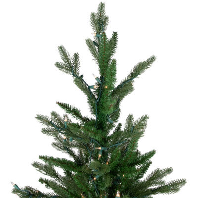 Northlight Spruce Potted 4 Foot Pre-Lit Spruce Christmas Tree